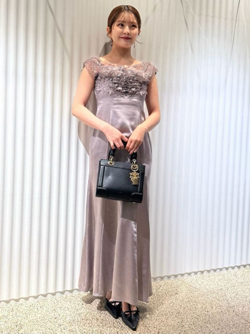 スナイデル　エンブロイダリードレス　ダークグレー