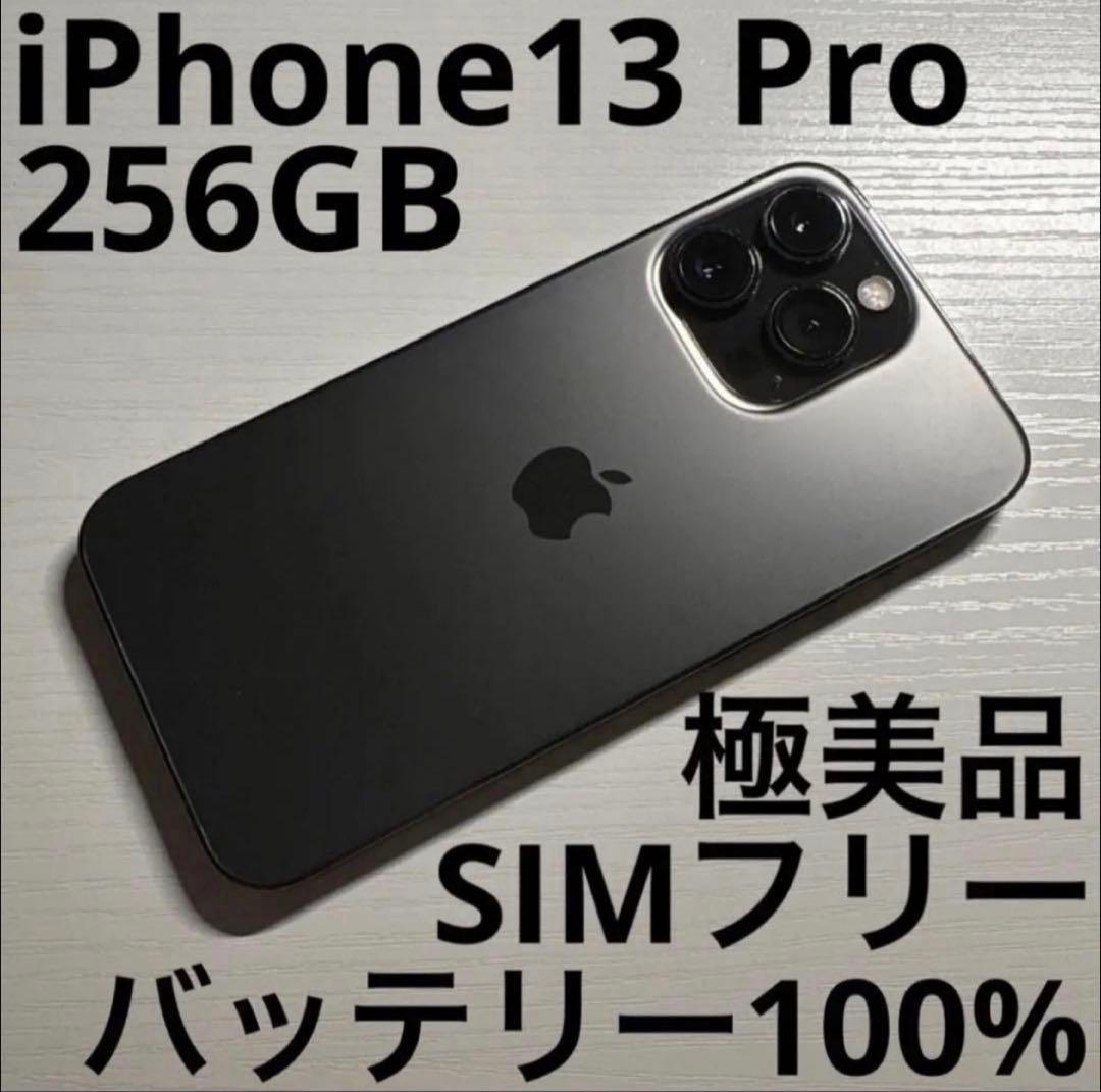 iPhone 13 Pro 256GB グラファイト SIMフリー 極美品