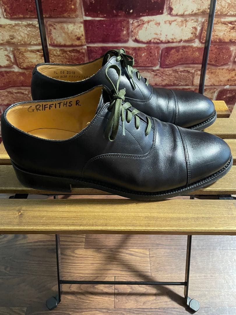 イギリス軍　パレードシューズ　サービスシューズ