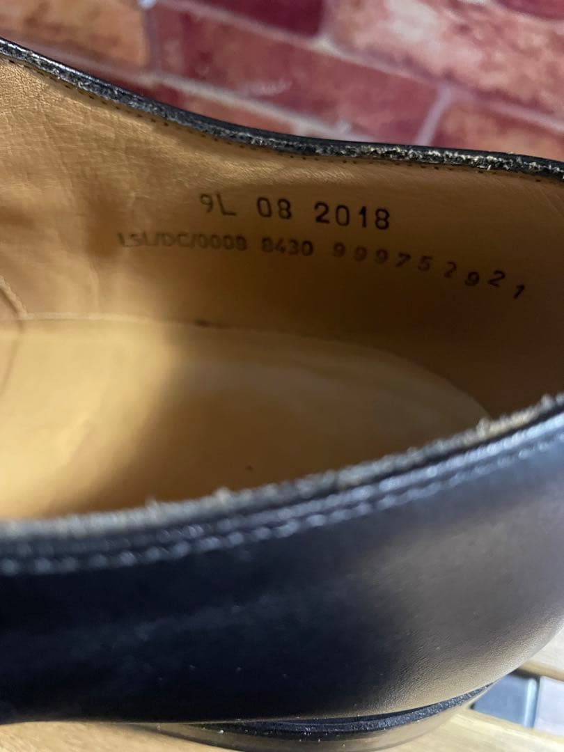 イギリス軍　パレードシューズ　サービスシューズ