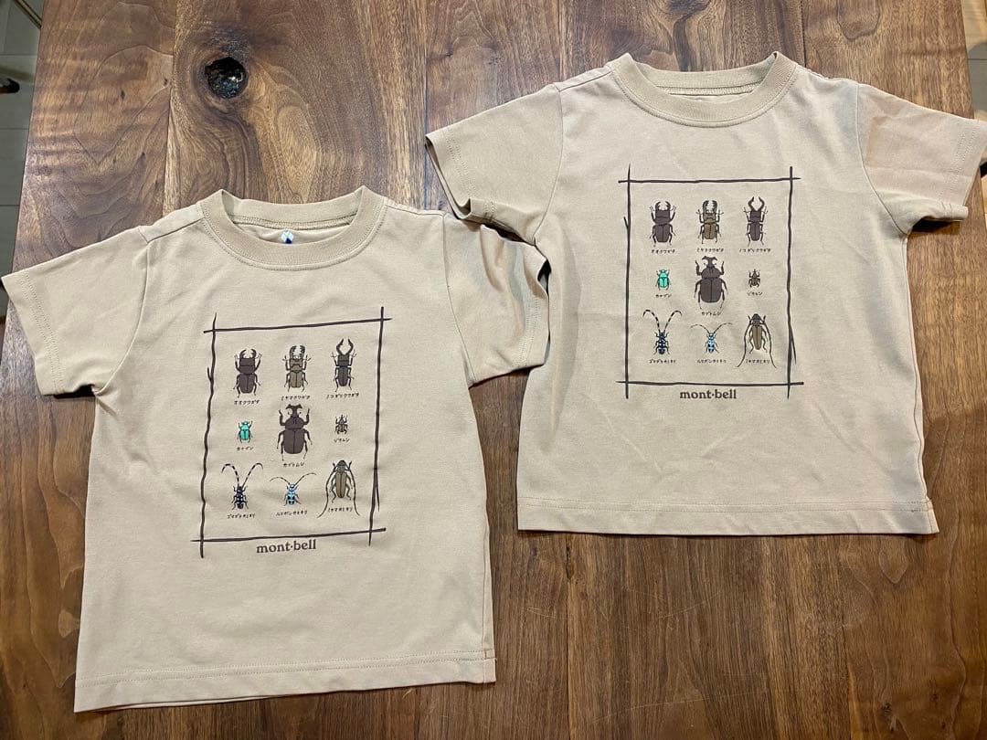 mont-bell 半袖・長袖 Tシャツ 100cm 9枚セット