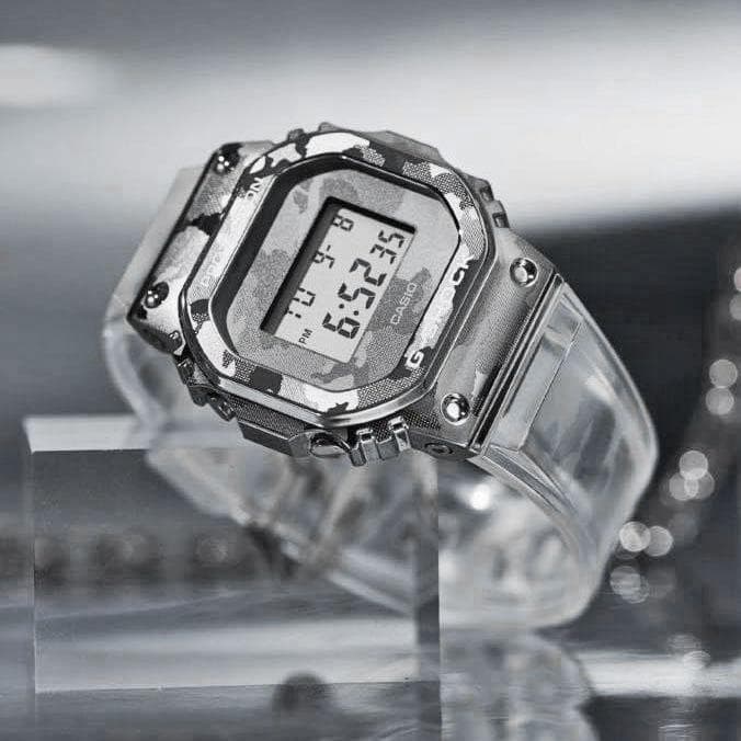 G-SHOCK迷彩＆透明クリアスケルトン新品メンズ腕時計Gショック200m防水