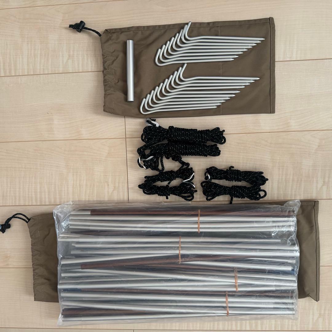 スノーピーク アメニティドームM TC 試し張り