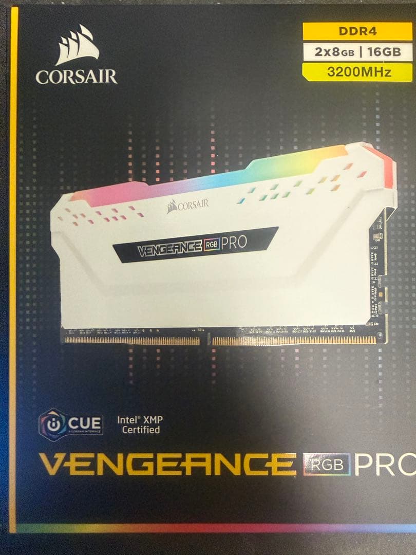 CORSAIR VENGEANCE RGB PRO DDR4 8GB×2枚