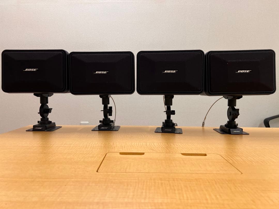 Bose ボーズ スピーカー101MM 4個セット 天吊り用ブラケット付き