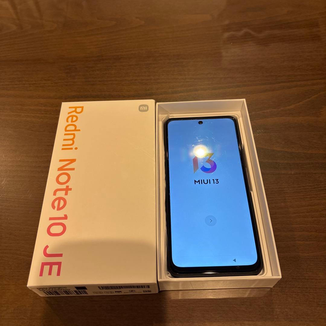 Redmi Note 10 JE 64GB グレー (初期化済)