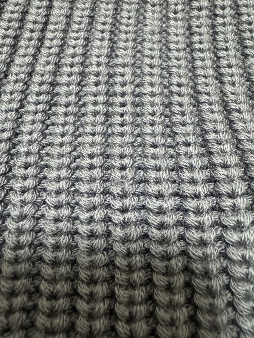 【希少色】21AW BATONER シグネチャークルーネック パープル サイズ2