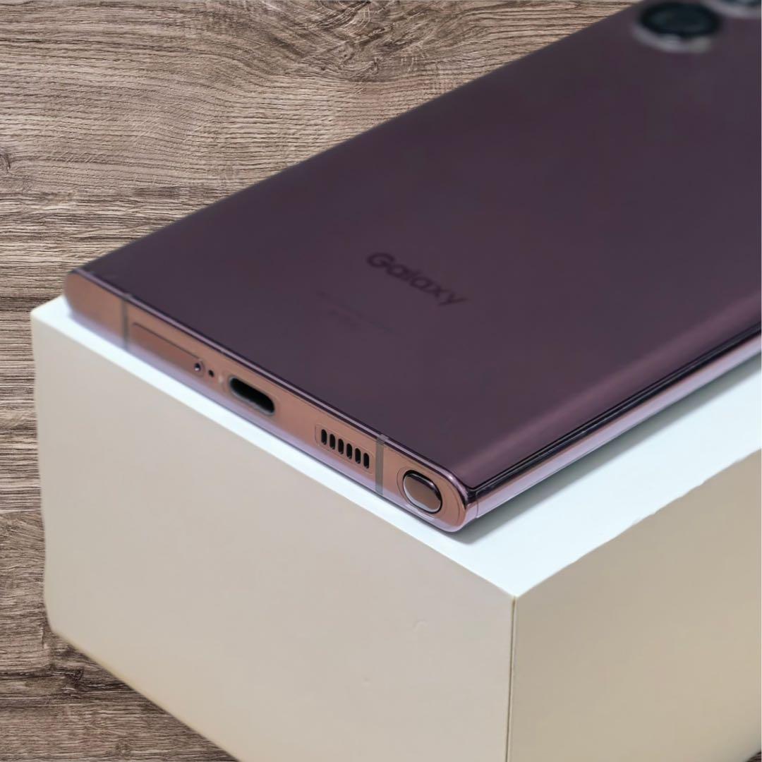 美品 Samsung Galaxy S22 Ultra SCG14 展示デモ機