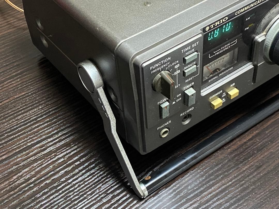 TRIO /トリオ R-1000 通信型受信機&スピーカー 通電確認済み