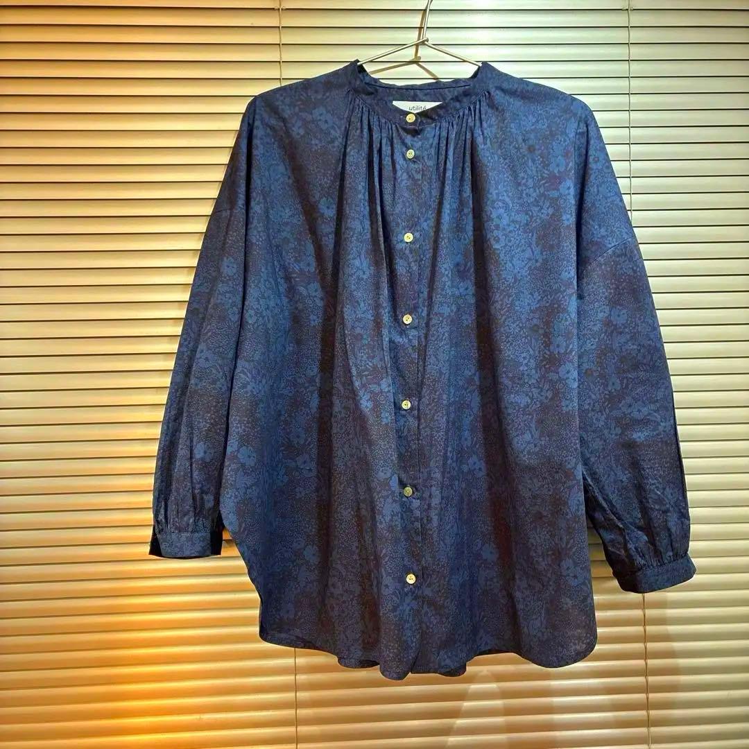 スタンプアンドダイアリー リバティーブラウス