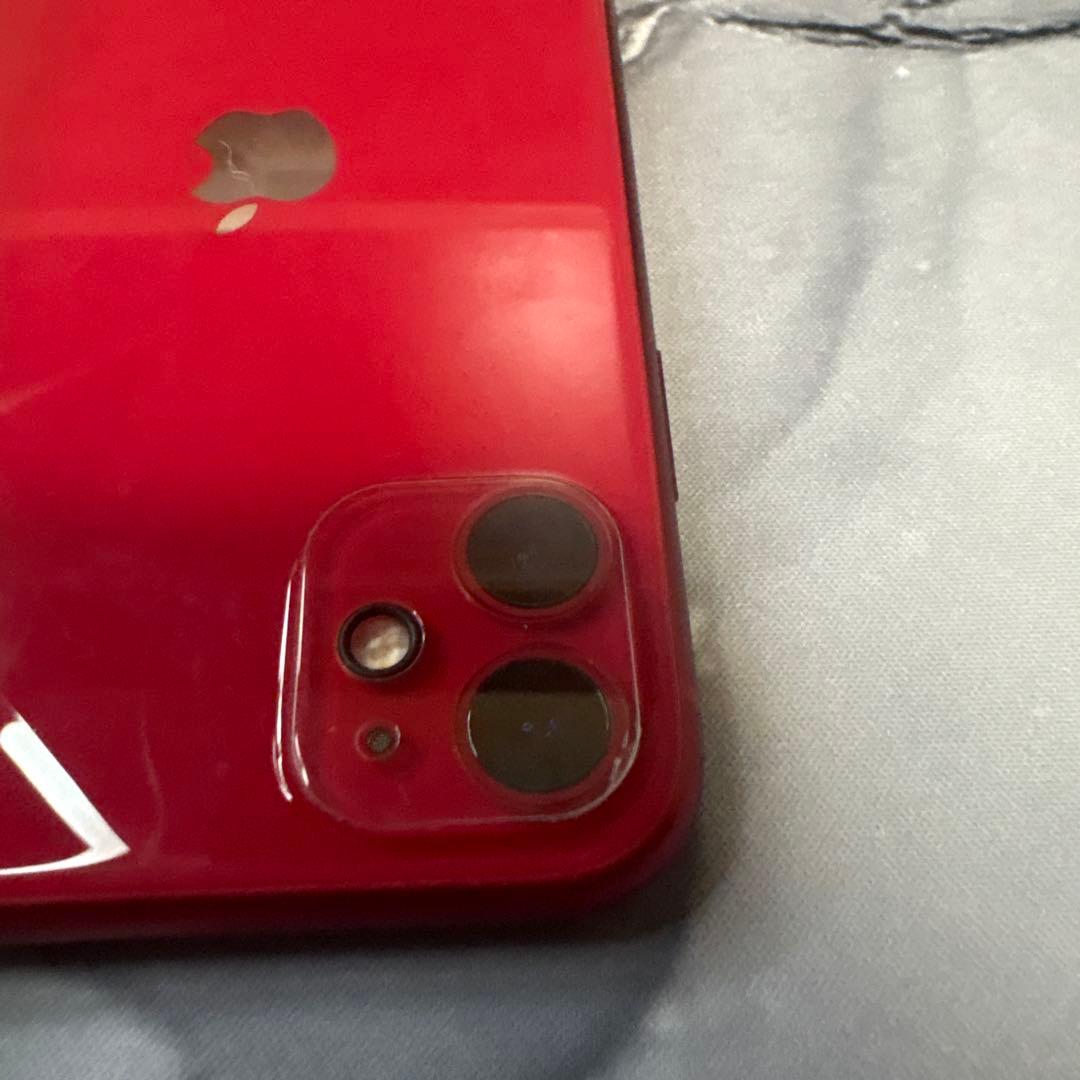iPhone 11(PRODUCT)RED 本体 充電ケーブル付