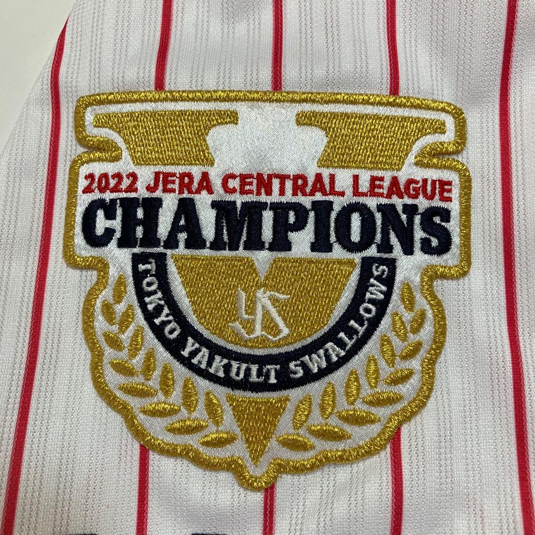 マクガフ ヤクルトスワローズ ユニフォーム 優勝記念 刺繍 【タグ付き新品】XL