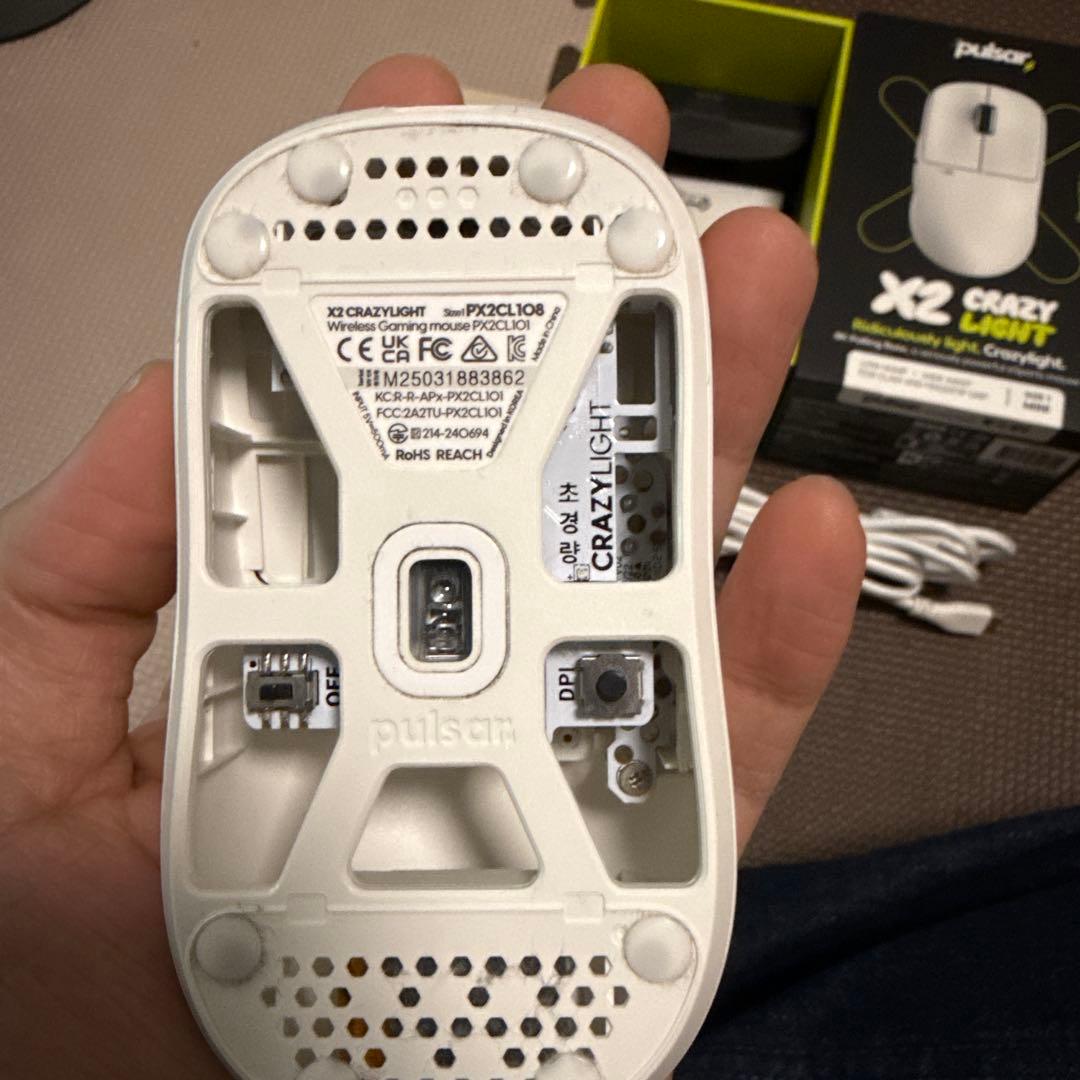 pulsar X2 CRAZY LIGHT ホワイト