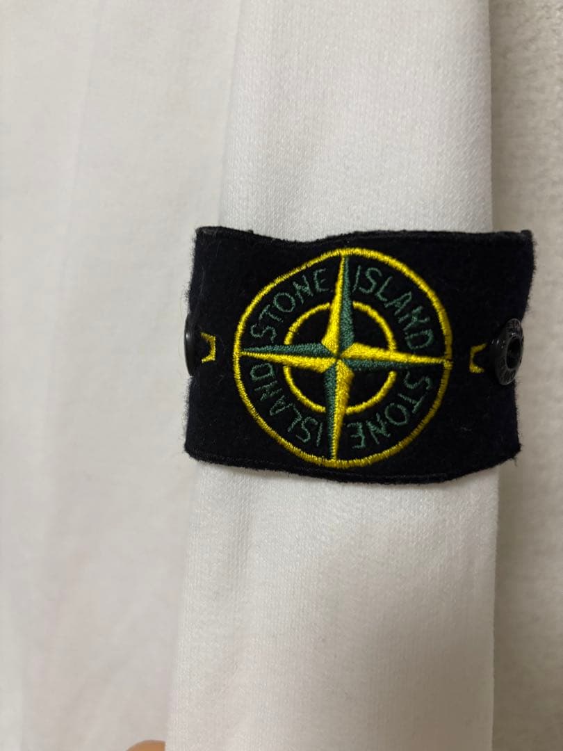 STONE  ホワイト スウェットシャツ