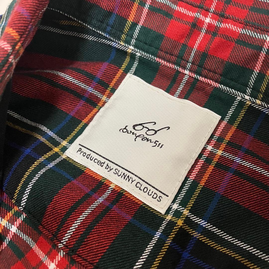 美品【サニークラウズ】ponさんのチェックワンピース タータンチェックMT