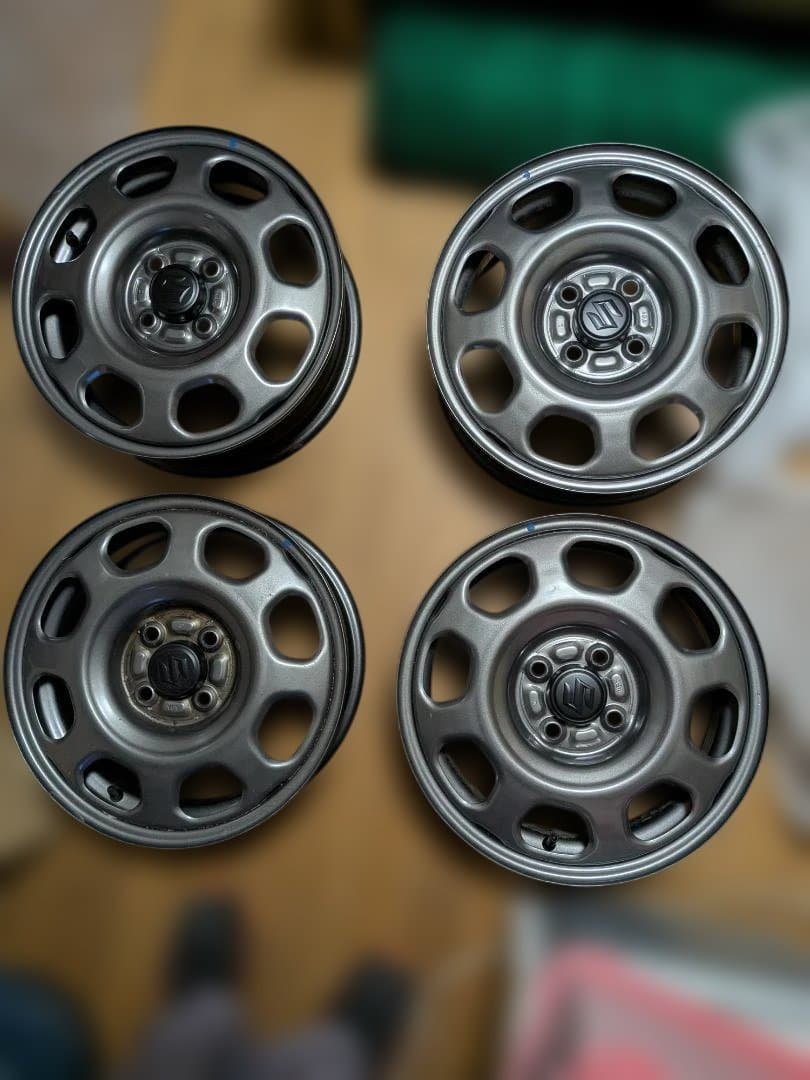 １５インチ スズキ　純正 アルミホイール　４本