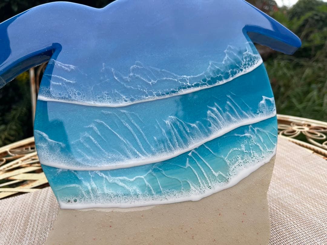 レジンアート海(ウミガメ)