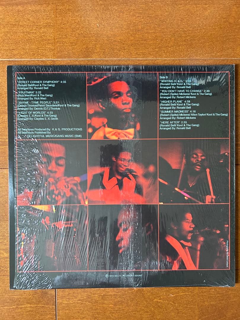 Kool & The Gang Light of Worlds レコード LP