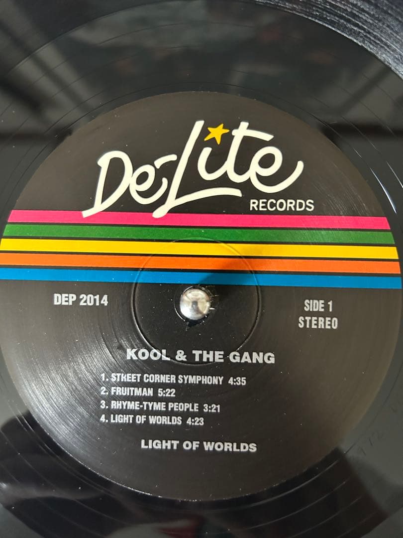 Kool & The Gang Light of Worlds レコード LP