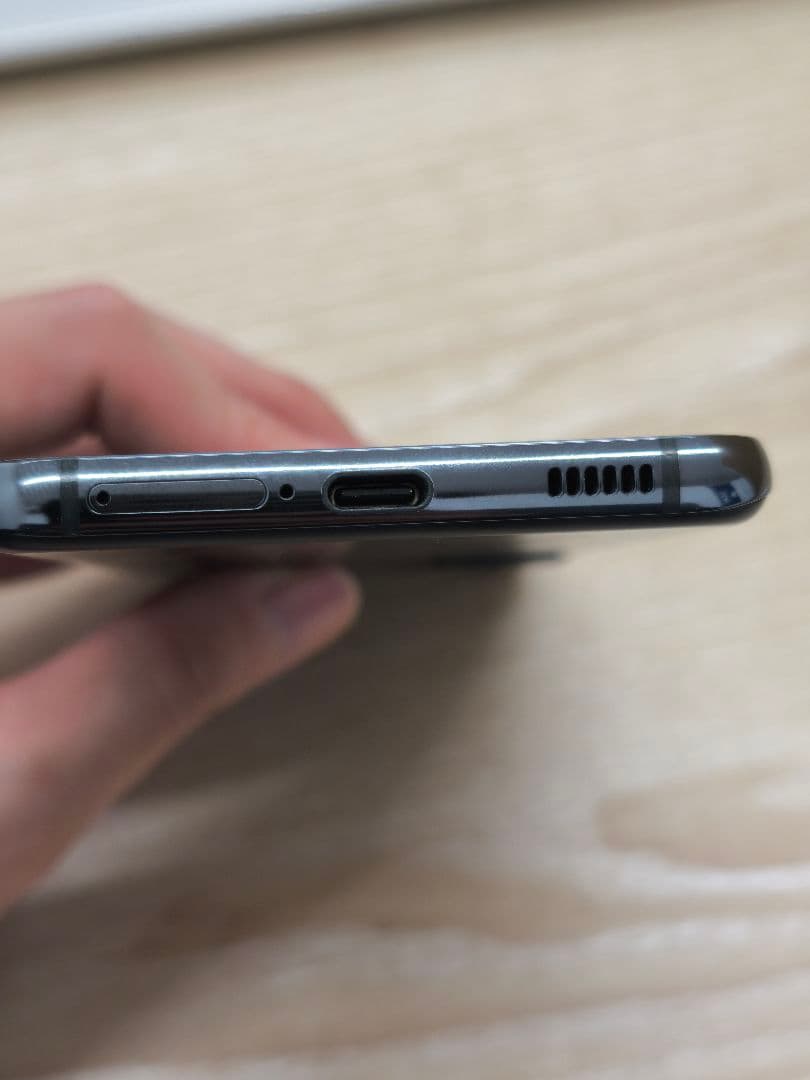 Samsung Galaxy S21 本体 グレー　ジャンク品(画面)