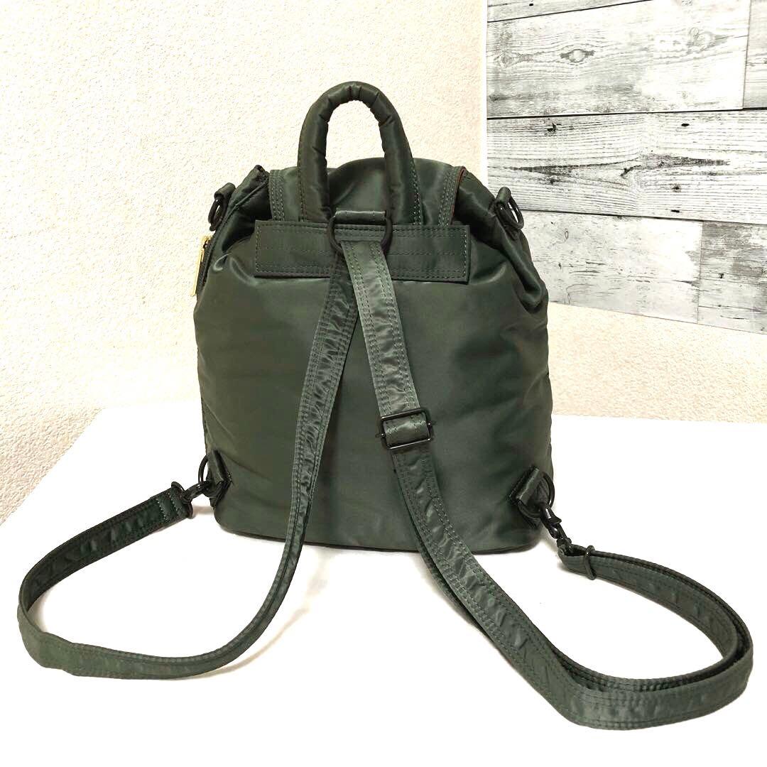 未使用級✨最新型 ポーター タンカー サックパック 3way セージ 吉田カバン