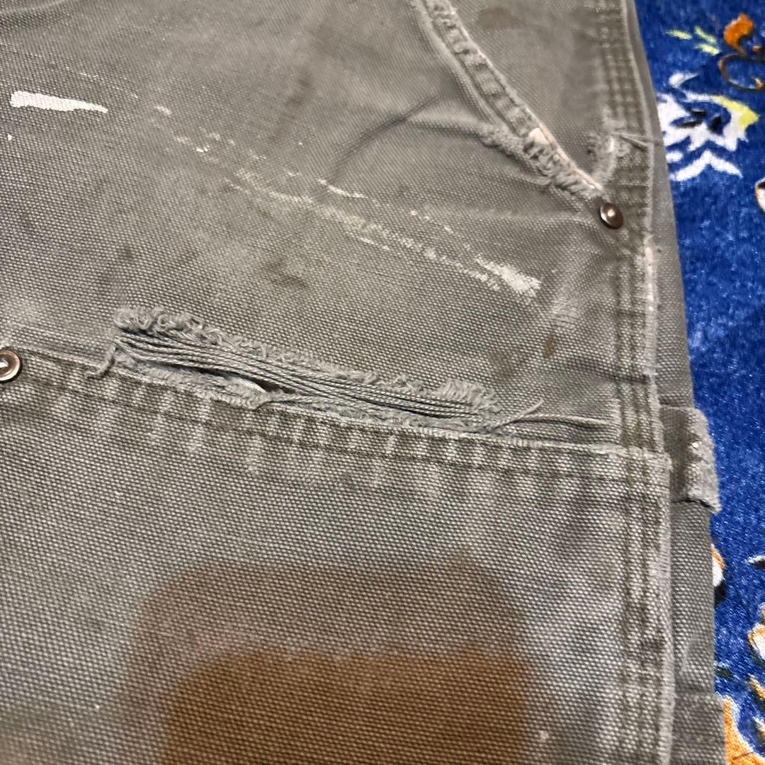 ボロ　極上フェード　カーハート　ダブルニーダックパンツ　メキシコ製　00s