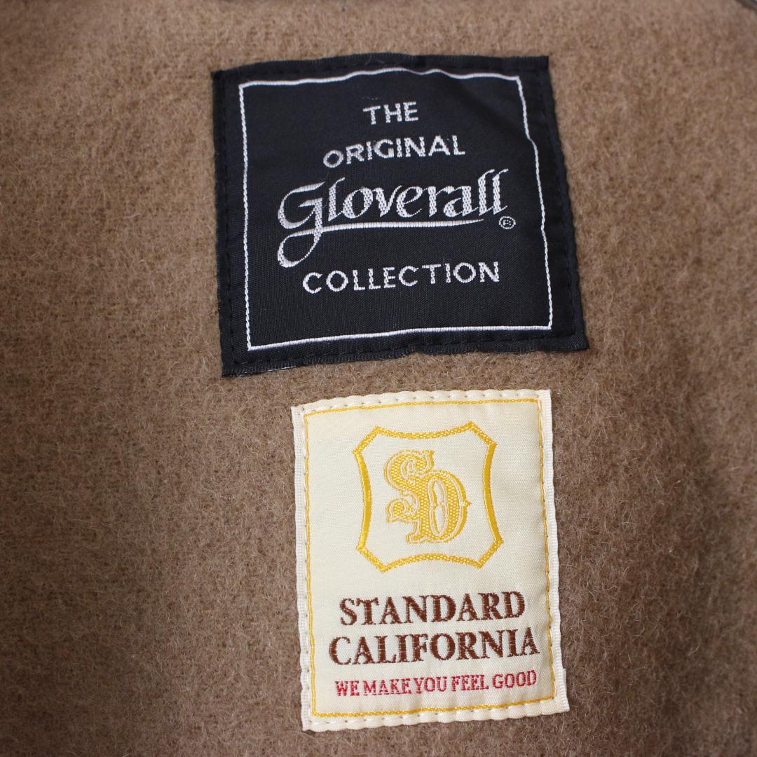 GLOVERALL MONTY ダッフルコート L ブラウンベージュ ウール