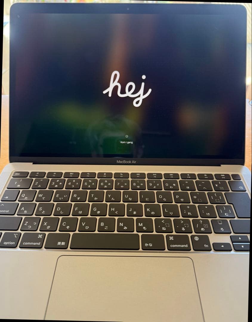 値下げ　美品Apple MacBook Air (M1, 2020)使用頻度 少