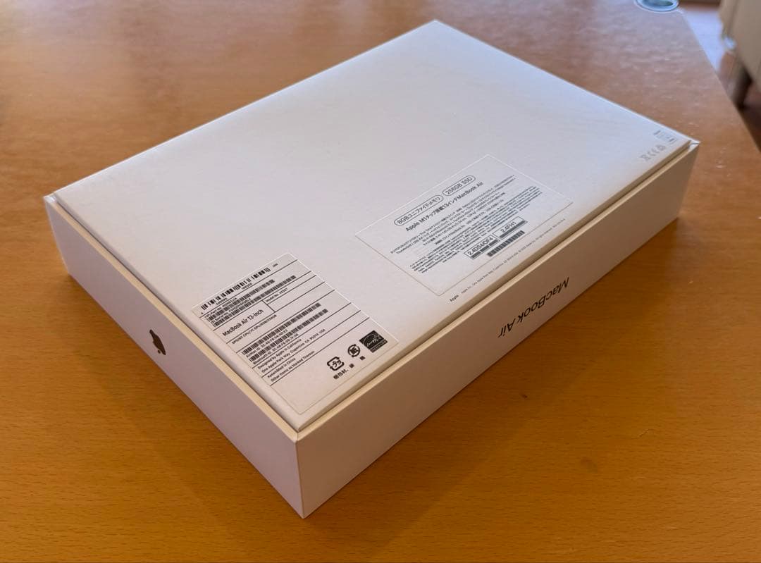 値下げ　美品Apple MacBook Air (M1, 2020)使用頻度 少