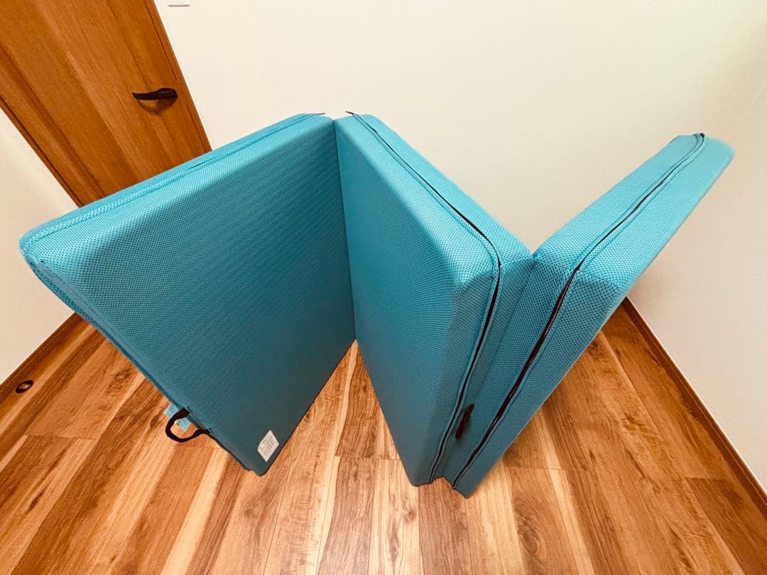 マニフレックス　メッシュウイング　シングル　ミッドブルー　マットレス