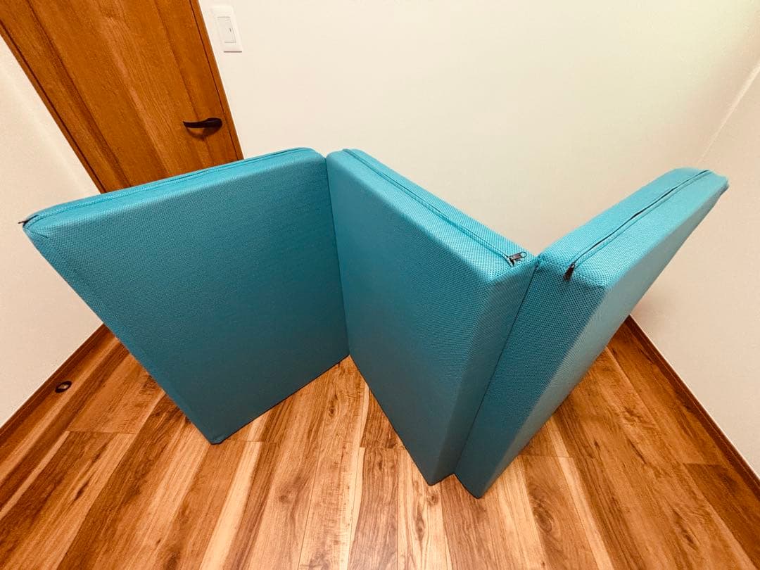 マニフレックス　メッシュウイング　シングル　ミッドブルー　マットレス