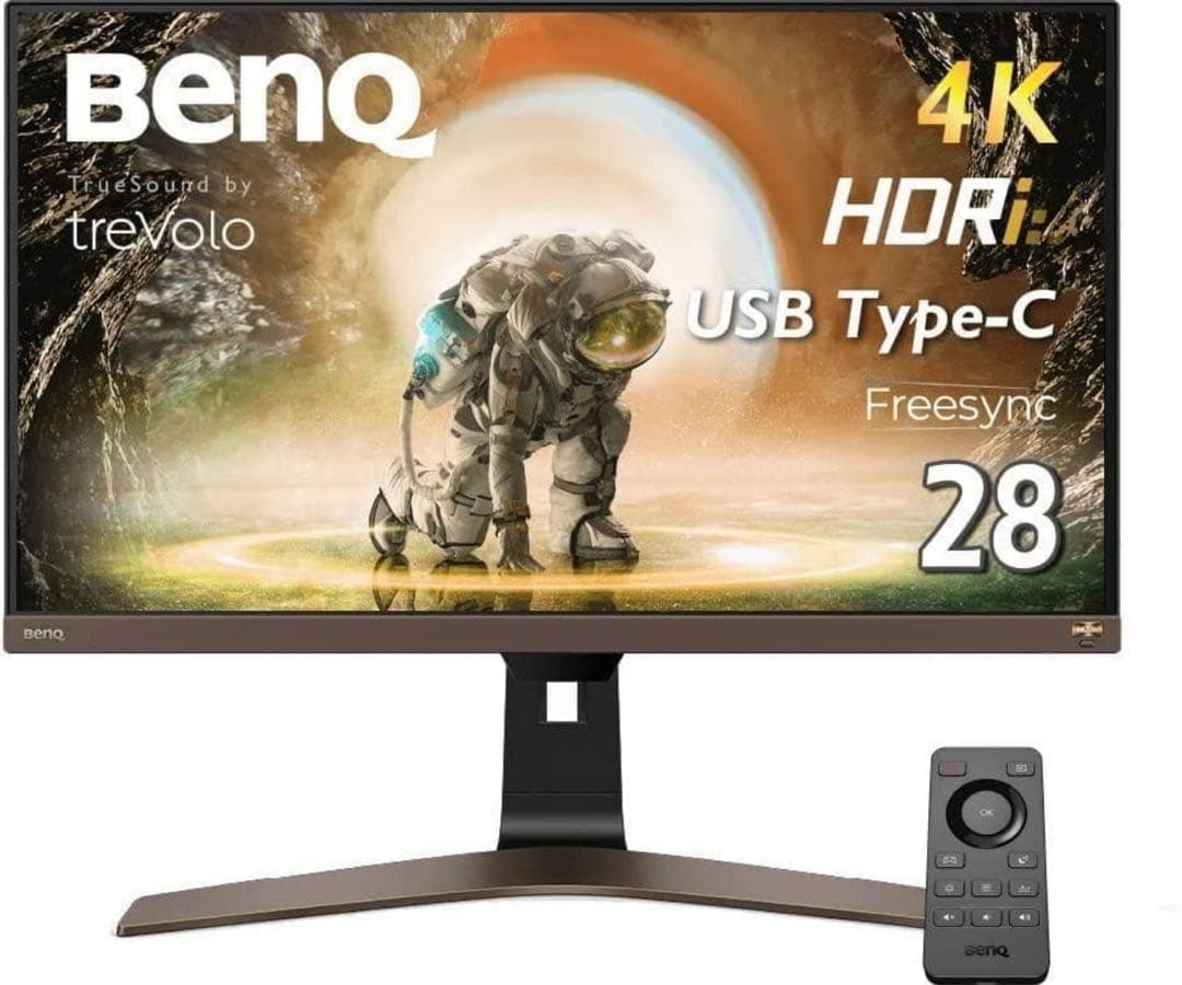 BenQ EW2880U 4K 28インチ4K AudioCommスピーカー付き