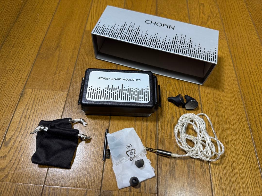 イヤホン BINARY CHOPIN / 7Hz LEGATO / Tinhifi C3