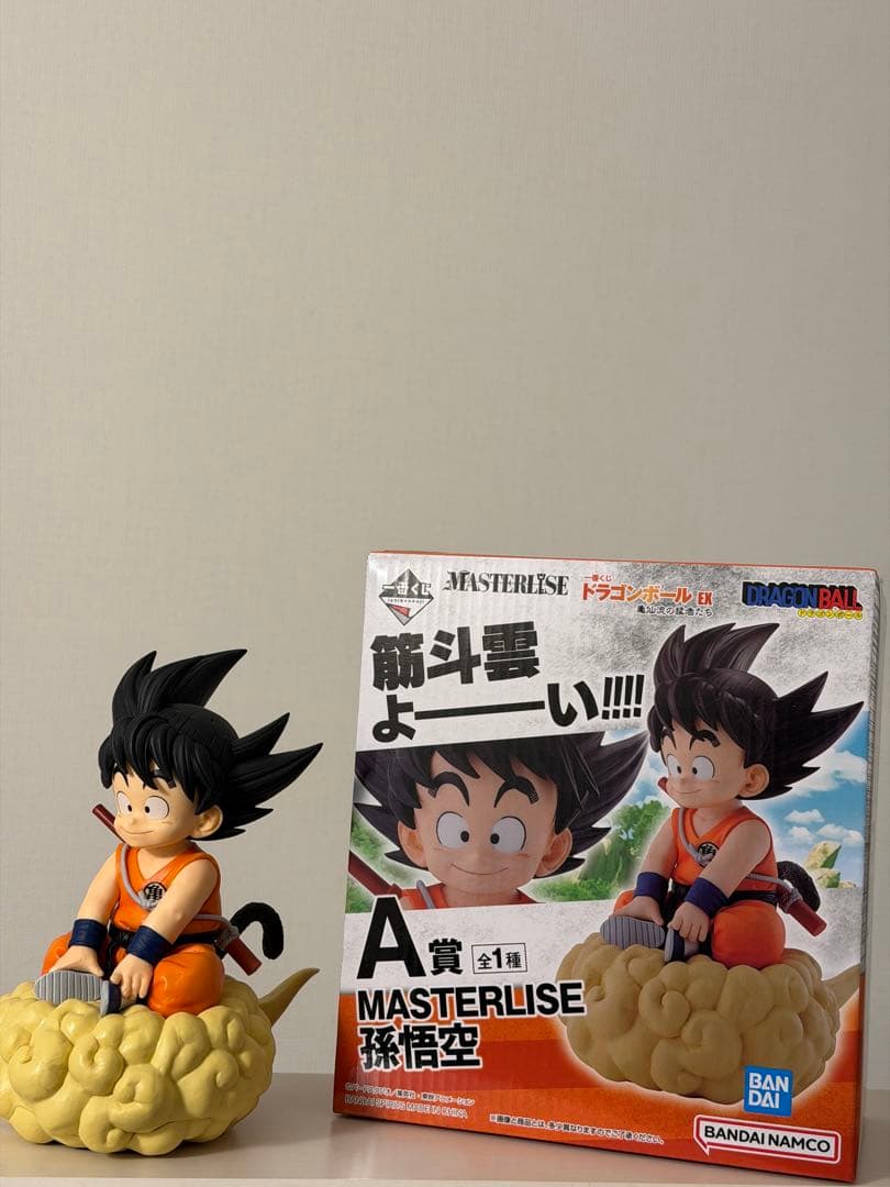 ドラゴンボール　フィギュア　ドラゴンボールEX 一番くじ　A賞　孫悟空　筋斗雲
