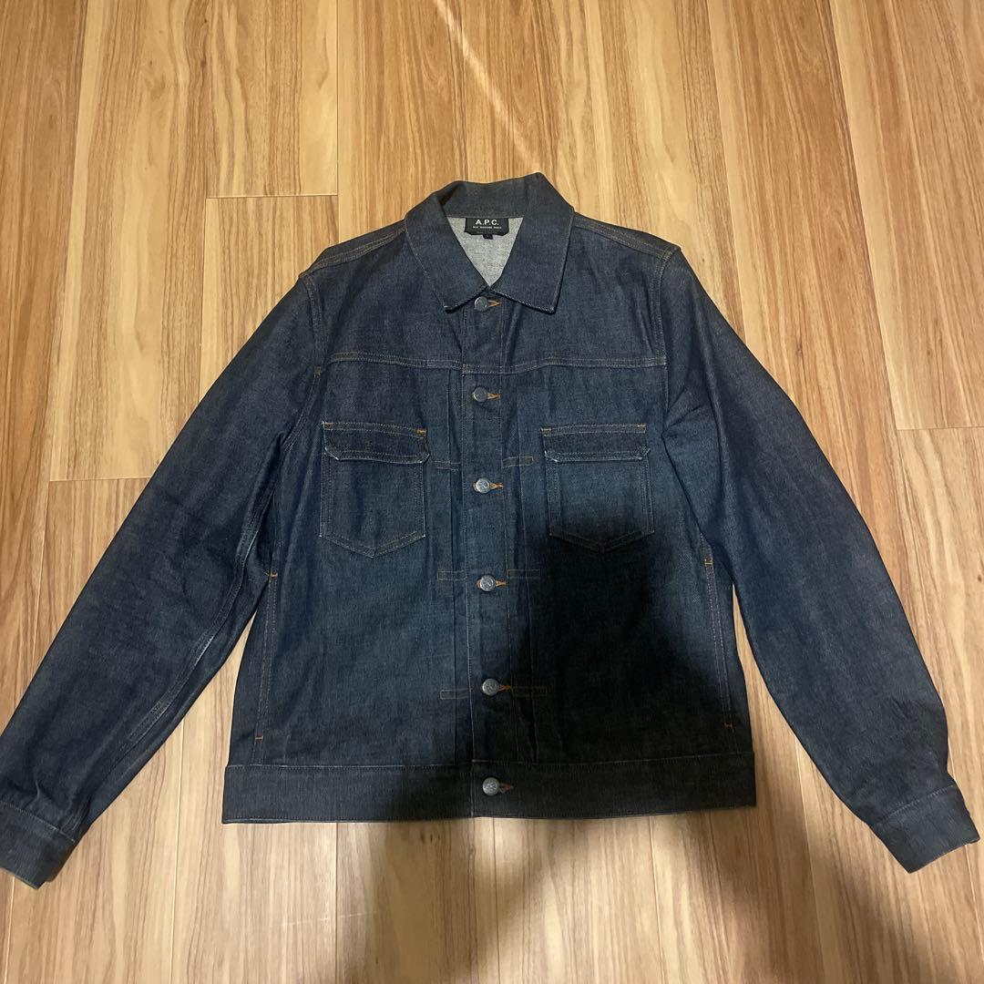 年始値下げ！A.P.C. リジットデニムワークジャケット アーペーセー