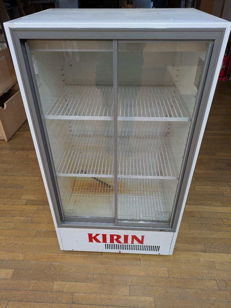 Y*s様 業務用　サンデン 冷蔵ショーケース MU-179X 299L　キリン