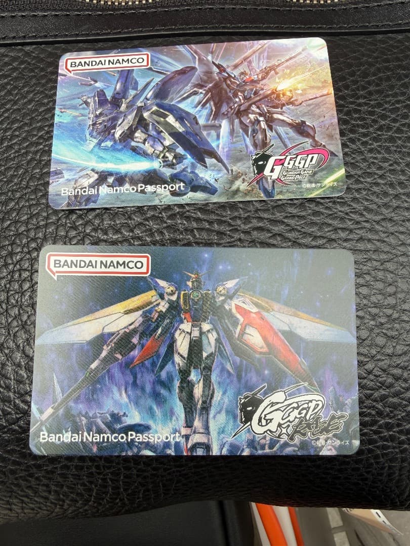 バンダイナムコ ガンダムパスポートカード2枚セット