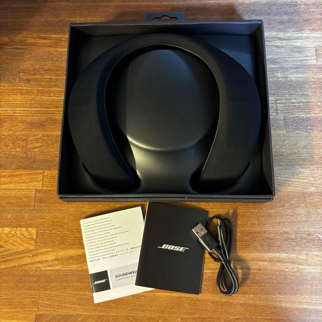 Bose SOUNDWEAR ネックスピーカー ブラック