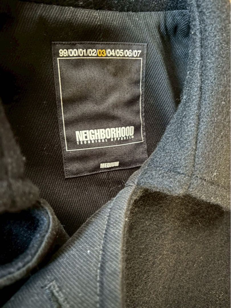 NEIGHBORHOOD ブラック ピーコート Mサイズ