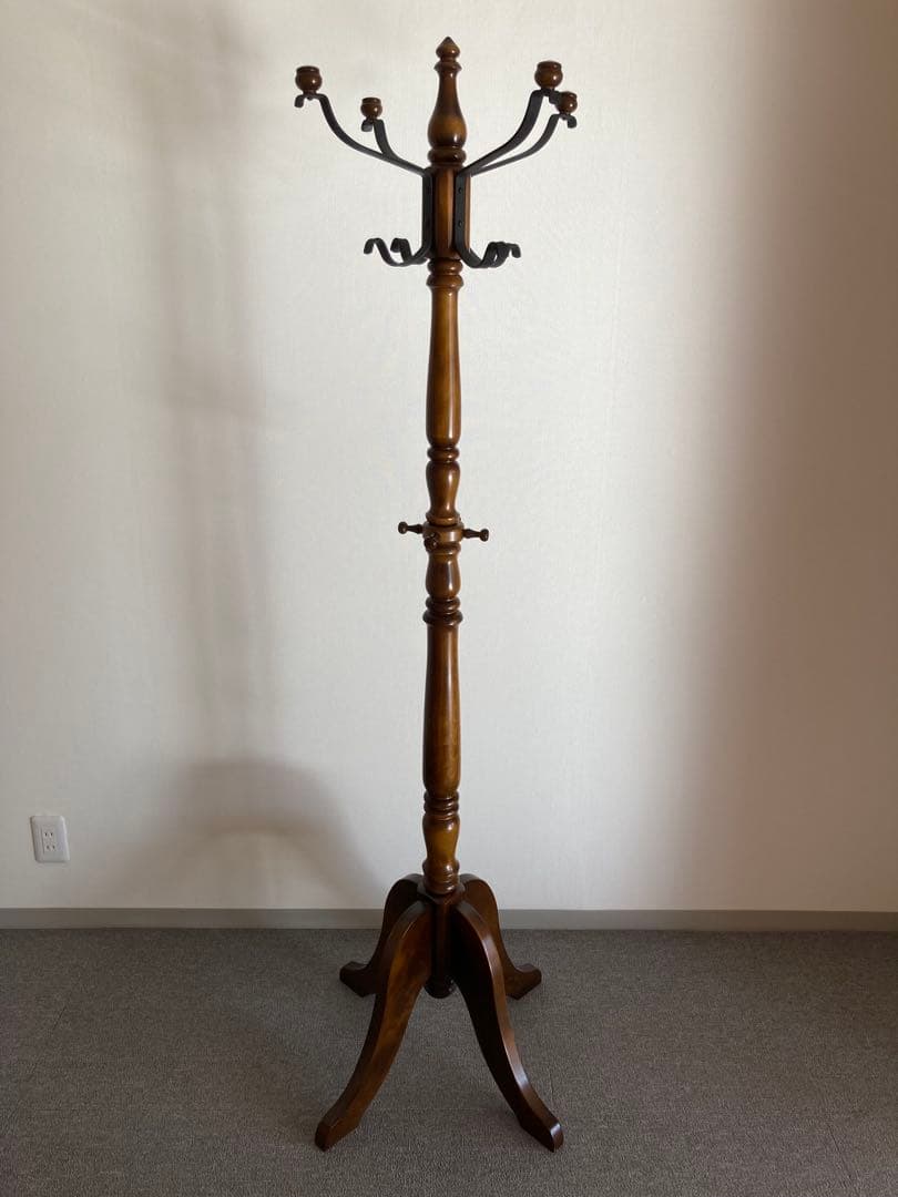 カリモク コートハンガー 木製