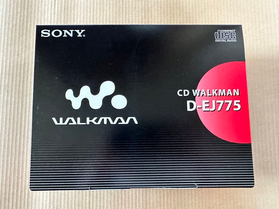 スパイダーマン特別仕様モデル　SONY製CDウォークマン　D-EJ775