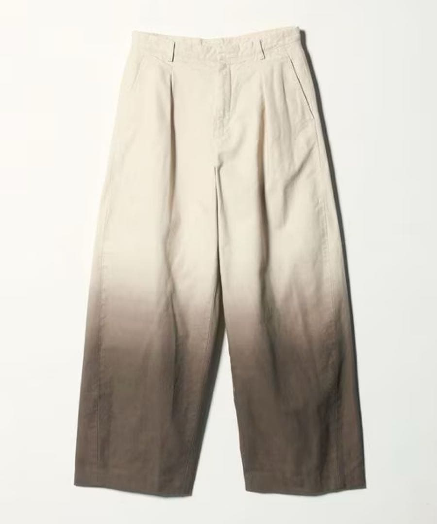 ＜6(ROKU)＞コットン ダイ パンツ