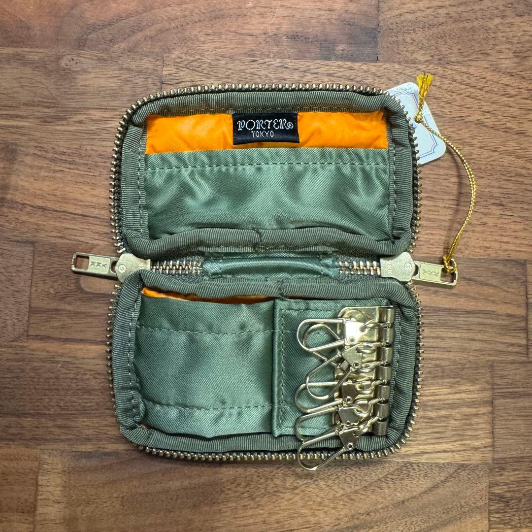 新品未使用 PORTER TANKER ポーター タンカー キーケース グリーン