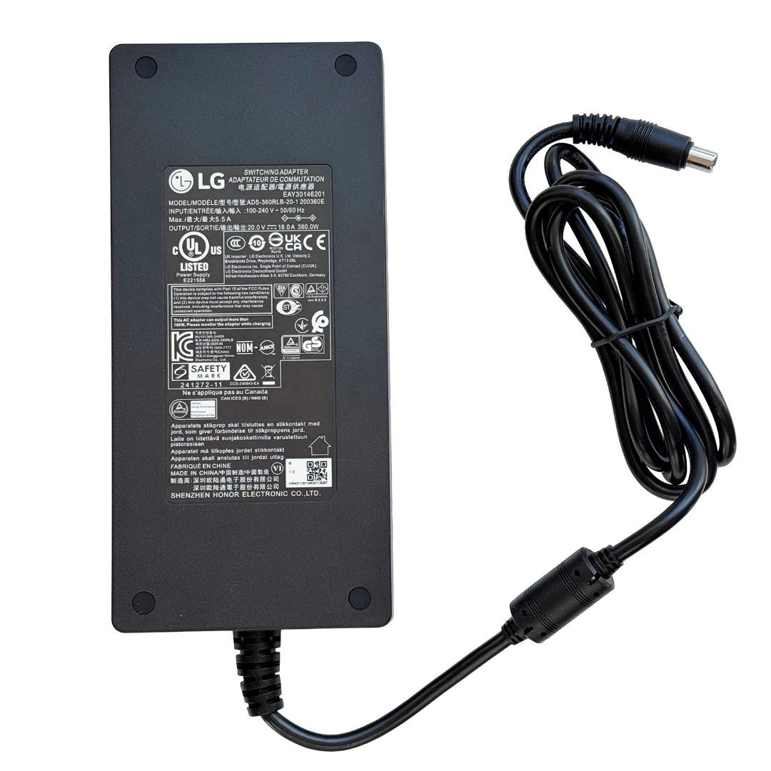 純正 LG 360W ACアダプター 19.5V 10.8A LED HD