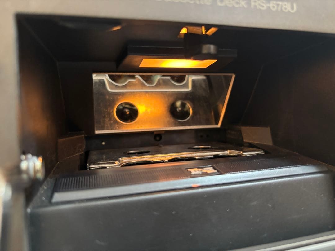 ジャンク　カセットデッキ Technics RS-678U
