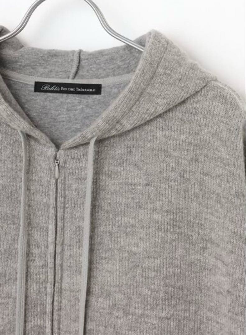 Bilitis dix-sept ans ロングニットフーディー