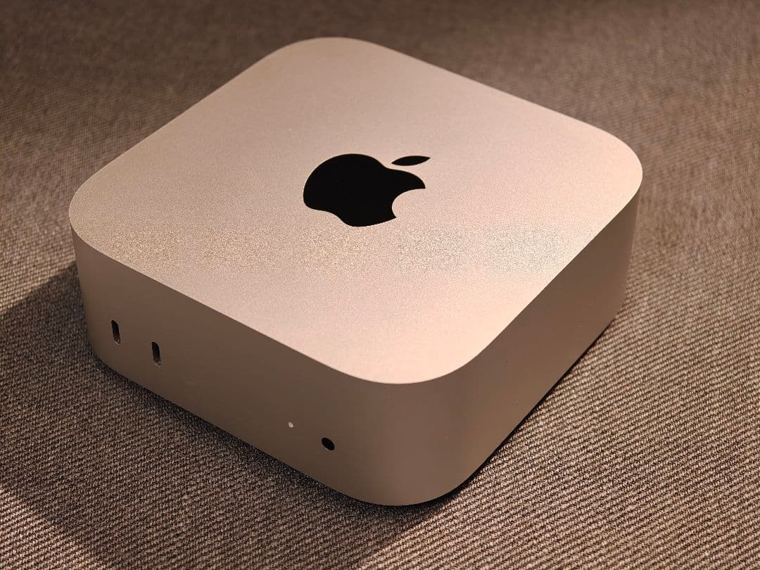 Macデスクトップ Mac mini M4 2024 Apple