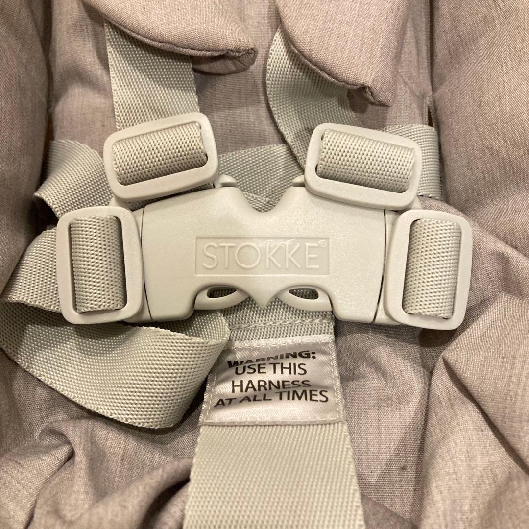 極美品　STOKKE ストッケ トリップトラップ ニューボーンセット グレー