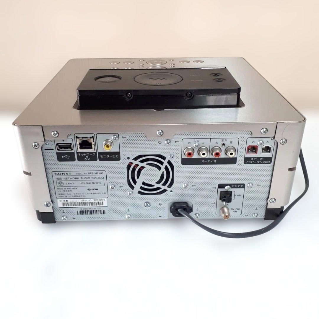 SONY　NAS‐M95HD　無線LANアダプター付　ネットジューク