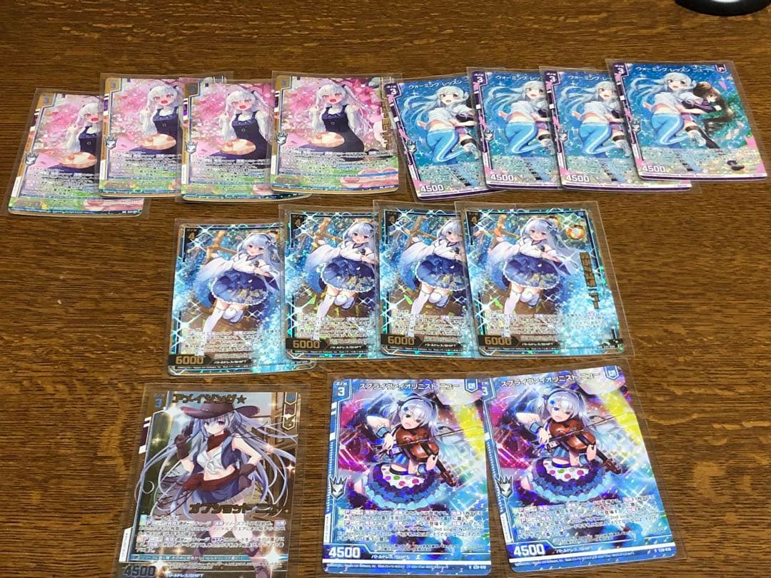 Z/X （ゼクス）　ニュー　デッキパーツ　ホロ多め